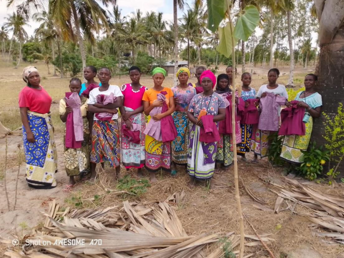 Women with new clothes